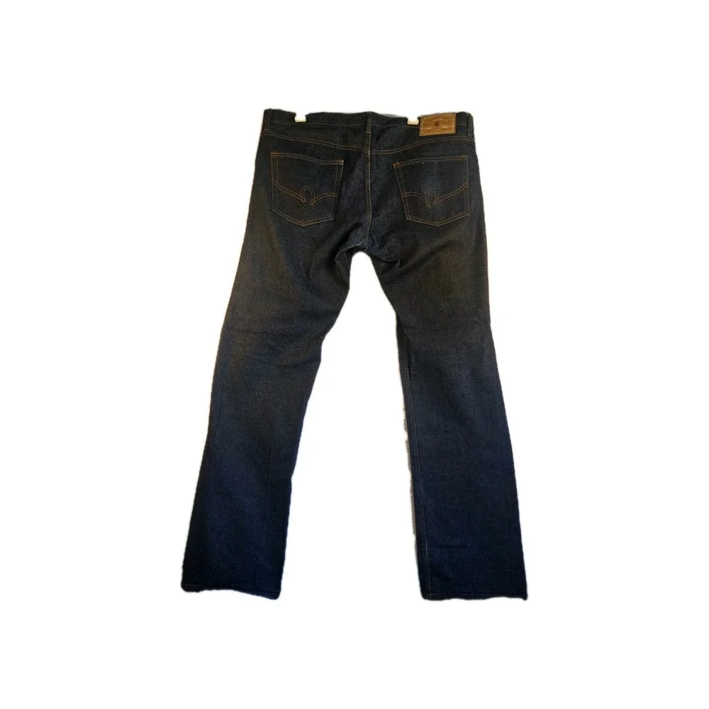 Rocawear Denim Company Mens Dark Wash Bootcut Jeans Sz 40x34